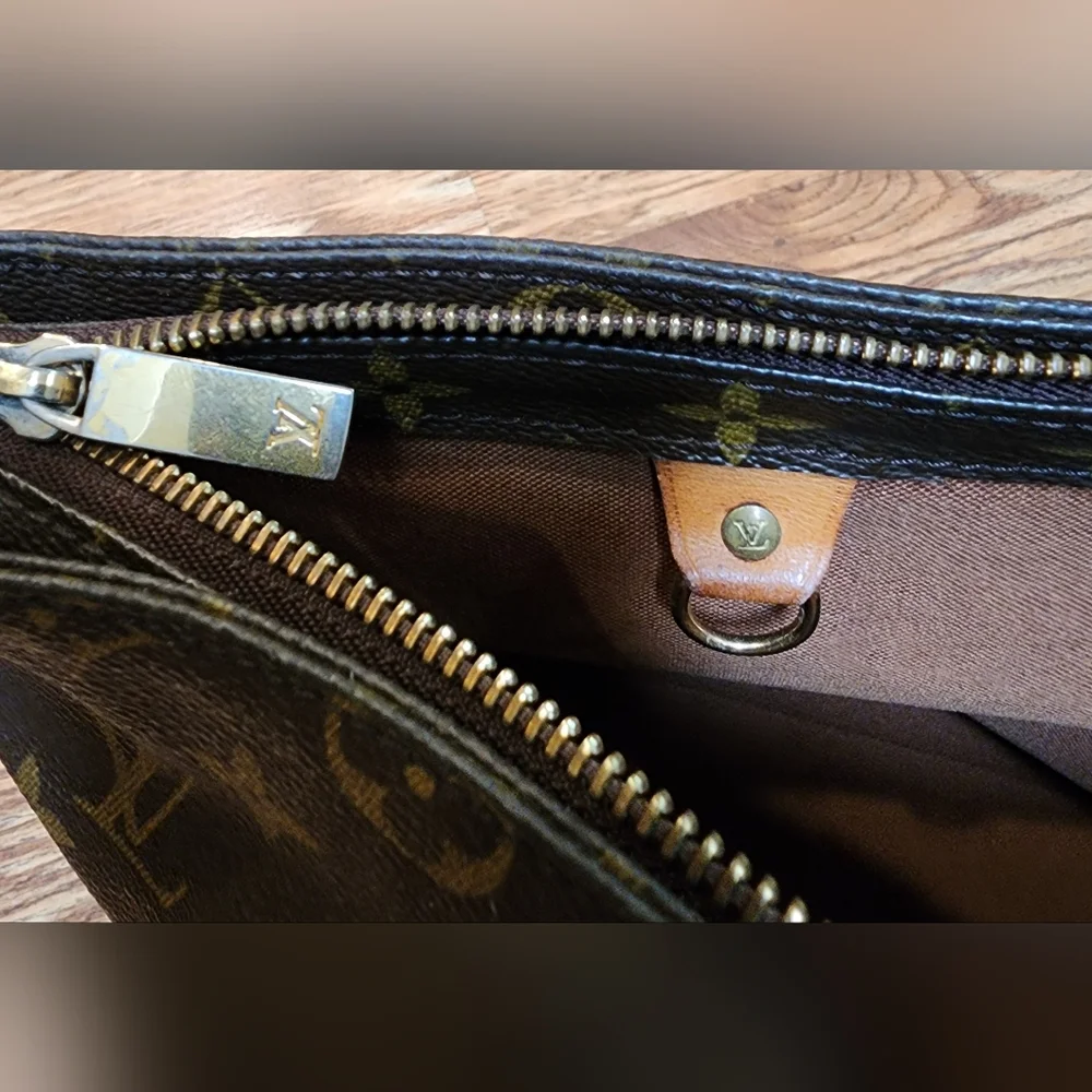 Louis Vuitton LV Monogram Cabas Piano Brown Tote Bag